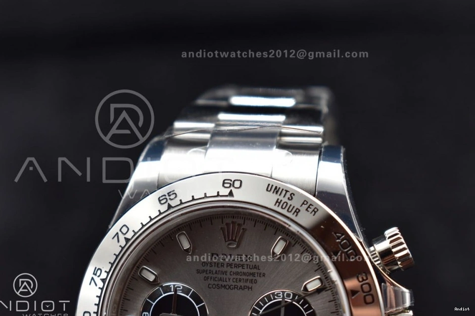 Grey 116520 Edition Dial 1:1 Bracelet Daytona Best SS Case 904L BTF And SA4130 0428